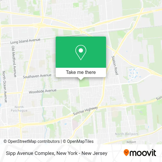 Sipp Avenue Complex map