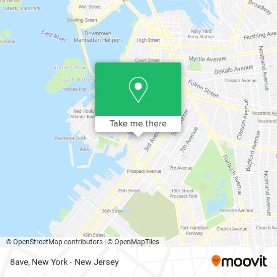 8ave map