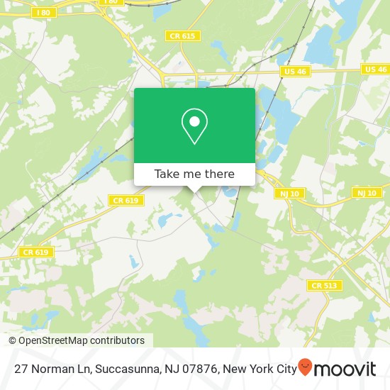 27 Norman Ln, Succasunna, NJ 07876 map