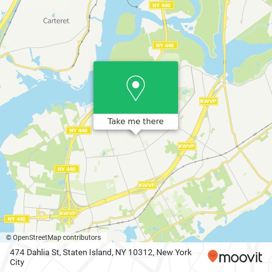 474 Dahlia St, Staten Island, NY 10312 map