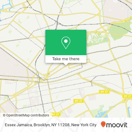 Essex Jamaica, Brooklyn, NY 11208 map
