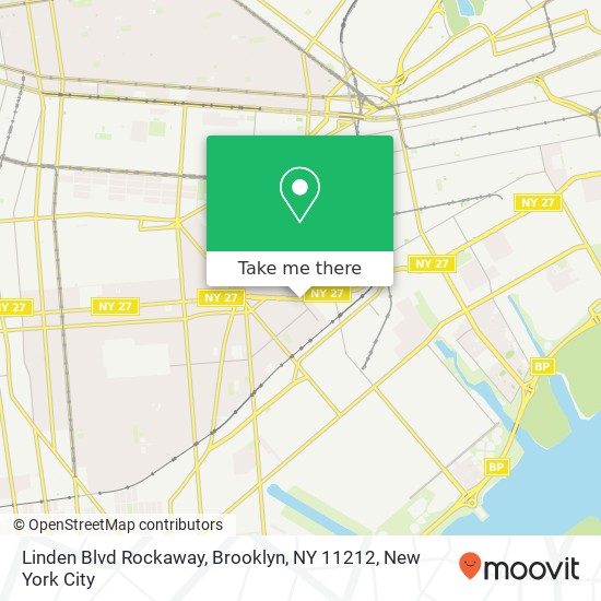 Linden Blvd Rockaway, Brooklyn, NY 11212 map