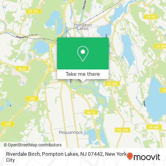 Riverdale Birch, Pompton Lakes, NJ 07442 map