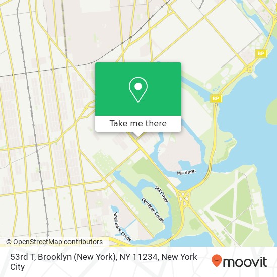 53rd T, Brooklyn (New York), NY 11234 map