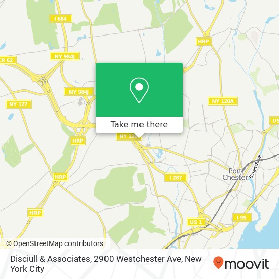 Disciull & Associates, 2900 Westchester Ave map