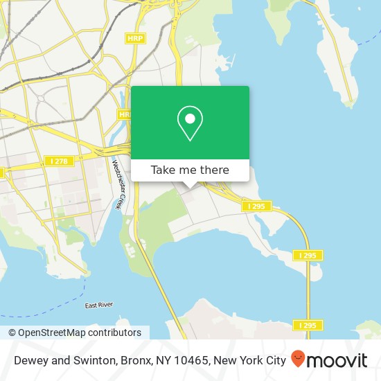 Mapa de Dewey and Swinton, Bronx, NY 10465