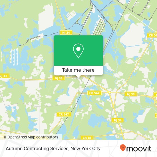 Mapa de Autumn Contracting Services