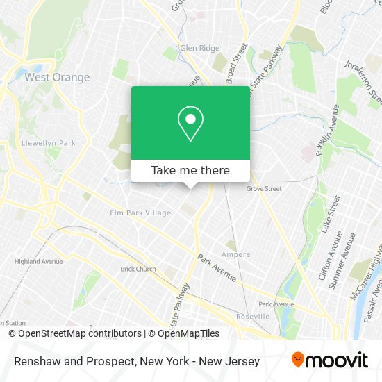 Renshaw and Prospect map