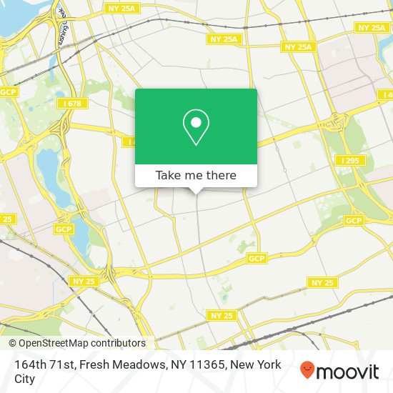 164th 71st, Fresh Meadows, NY 11365 map