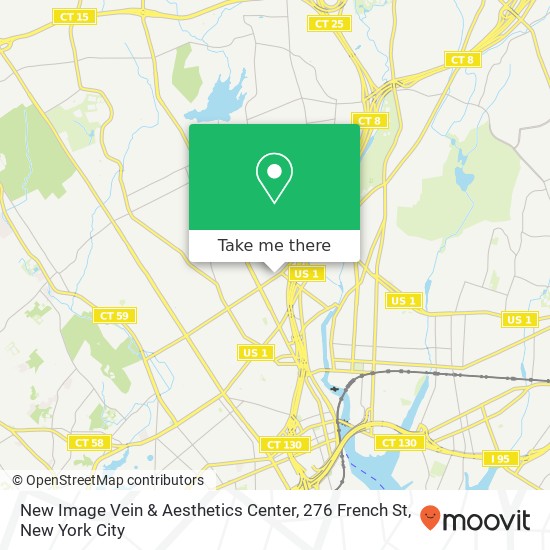 New Image Vein & Aesthetics Center, 276 French St map