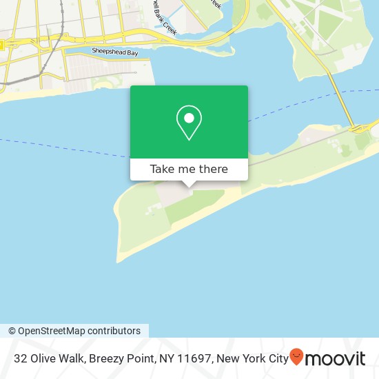 32 Olive Walk, Breezy Point, NY 11697 map