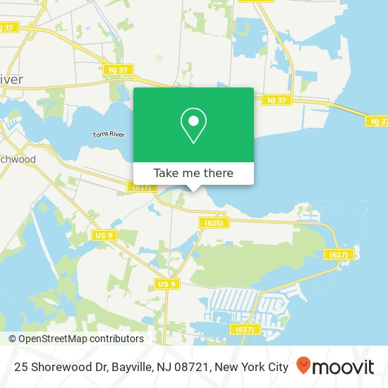 25 Shorewood Dr, Bayville, NJ 08721 map