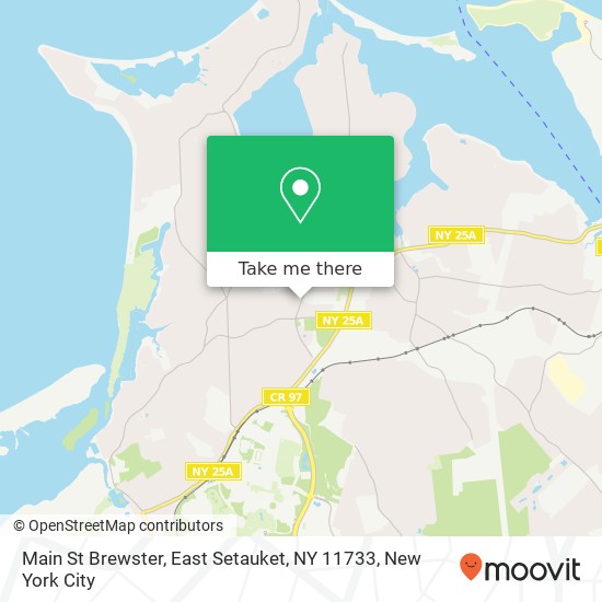 Main St Brewster, East Setauket, NY 11733 map