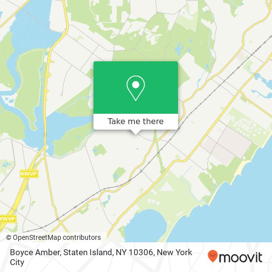 Boyce Amber, Staten Island, NY 10306 map