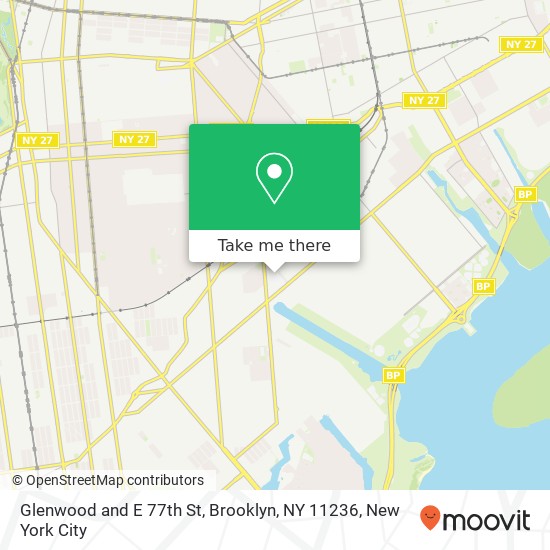 Glenwood and E 77th St, Brooklyn, NY 11236 map