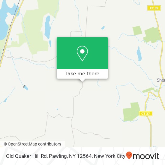 Mapa de Old Quaker Hill Rd, Pawling, NY 12564