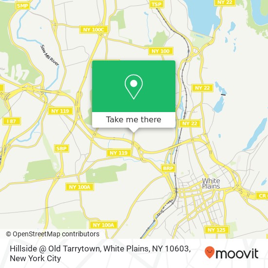 Hillside @ Old Tarrytown, White Plains, NY 10603 map