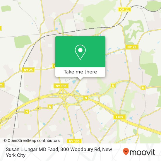 Susan L Ungar MD Faad, 800 Woodbury Rd map