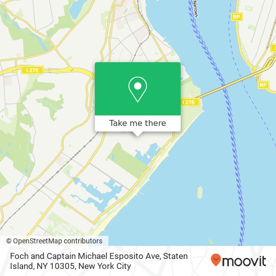 Mapa de Foch and Captain Michael Esposito Ave, Staten Island, NY 10305