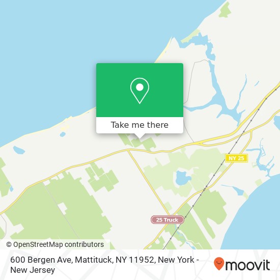 600 Bergen Ave, Mattituck, NY 11952 map