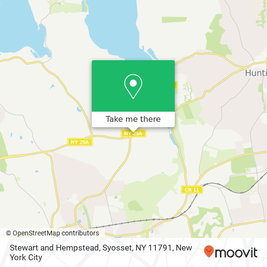 Stewart and Hempstead, Syosset, NY 11791 map