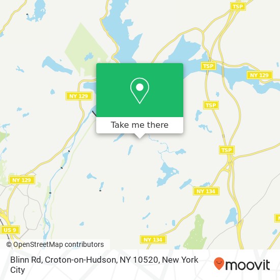 Blinn Rd, Croton-on-Hudson, NY 10520 map