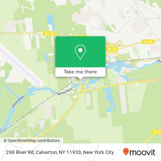 298 River Rd, Calverton, NY 11933 map