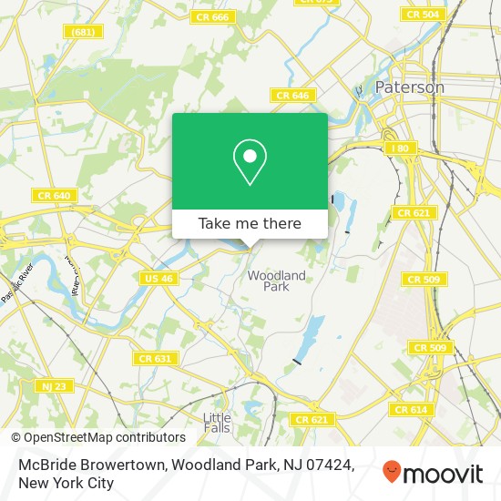 McBride Browertown, Woodland Park, NJ 07424 map