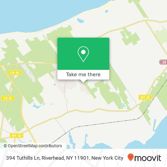 394 Tuthills Ln, Riverhead, NY 11901 map