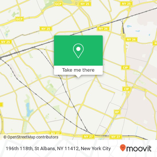 196th 118th, St Albans, NY 11412 map