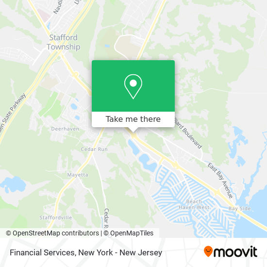 Financial Services map