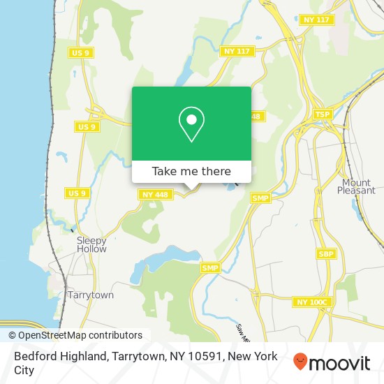 Bedford Highland, Tarrytown, NY 10591 map