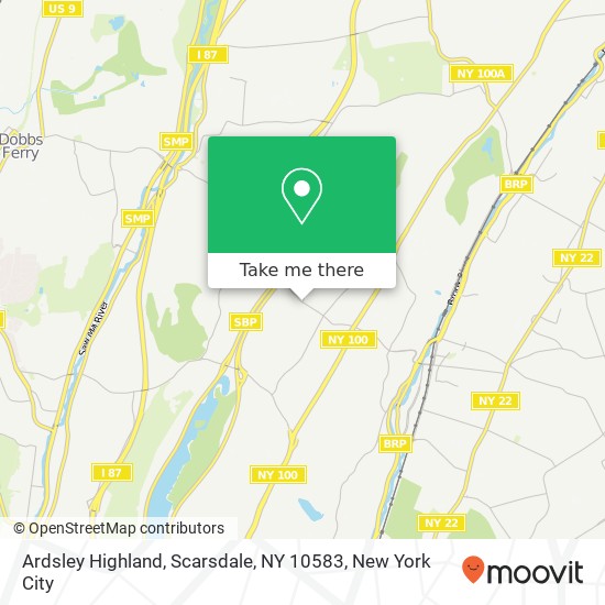 Ardsley Highland, Scarsdale, NY 10583 map