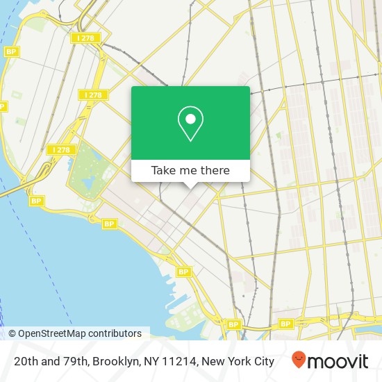 Mapa de 20th and 79th, Brooklyn, NY 11214