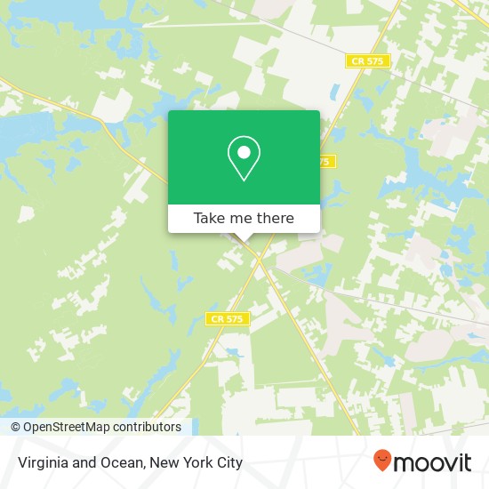 Virginia and Ocean, Egg Harbor Twp, NJ 08234 map