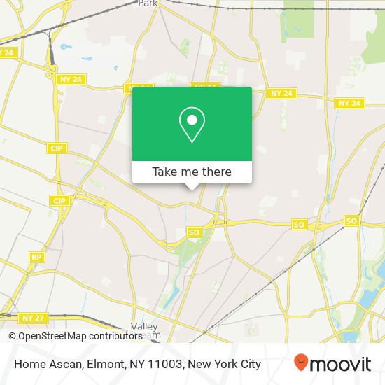 Mapa de Home Ascan, Elmont, NY 11003