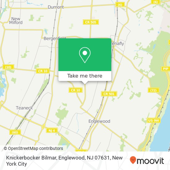 Knickerbocker Bilmar, Englewood, NJ 07631 map