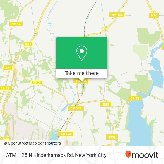 ATM, 125 N Kinderkamack Rd map