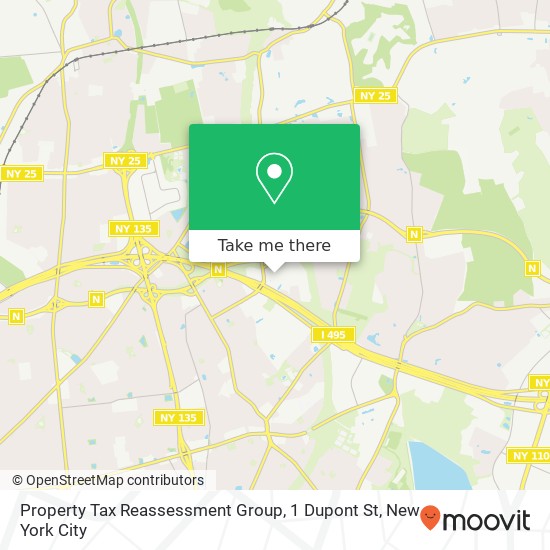 Mapa de Property Tax Reassessment Group, 1 Dupont St