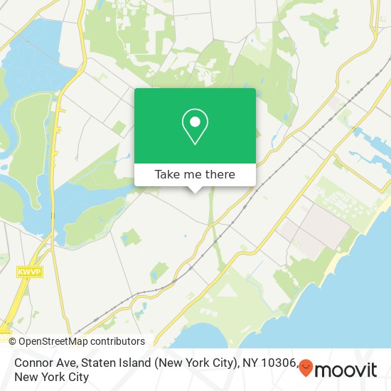 Connor Ave, Staten Island (New York City), NY 10306 map