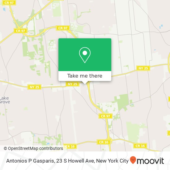 Antonios P Gasparis, 23 S Howell Ave map