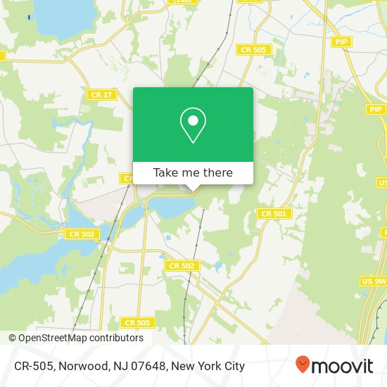 CR-505, Norwood, NJ 07648 map