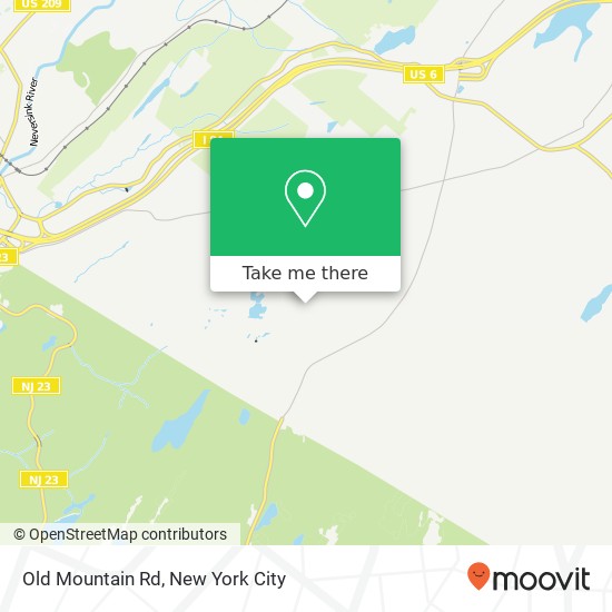 Old Mountain Rd, Port Jervis, NY 12771 map