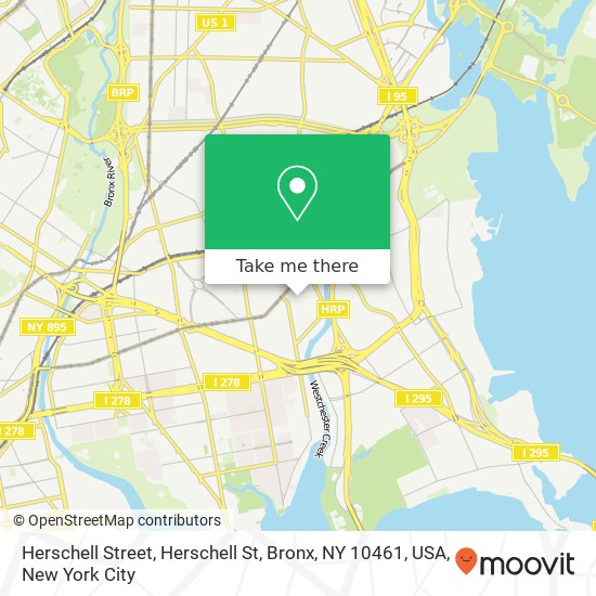Herschell Street, Herschell St, Bronx, NY 10461, USA map