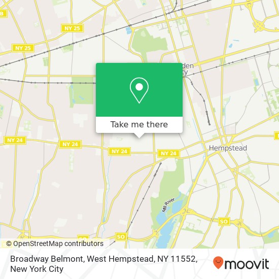 Broadway Belmont, West Hempstead, NY 11552 map