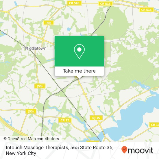 Intouch Massage Therapists, 565 State Route 35 map