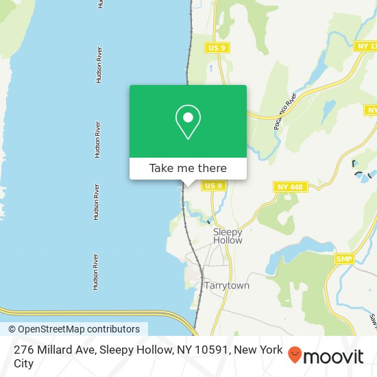 276 Millard Ave, Sleepy Hollow, NY 10591 map