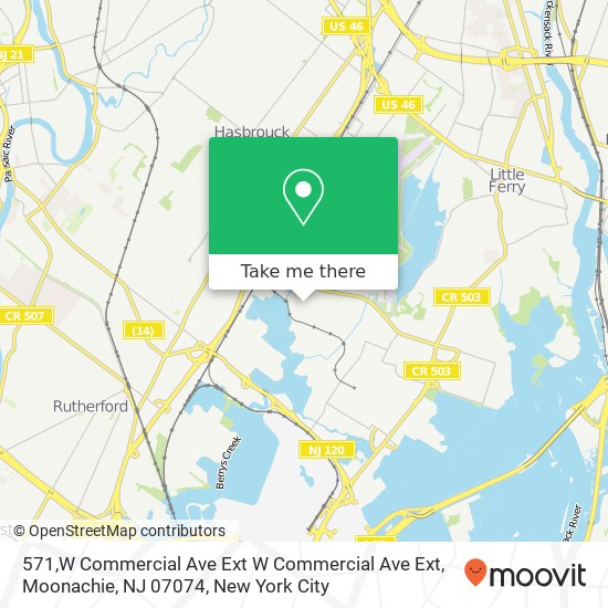 571,W Commercial Ave Ext W Commercial Ave Ext, Moonachie, NJ 07074 map