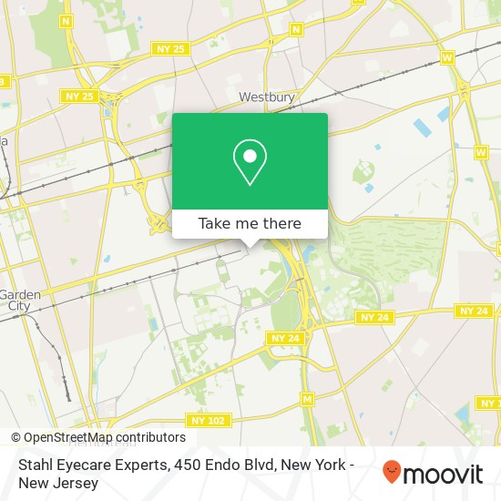 Stahl Eyecare Experts, 450 Endo Blvd map