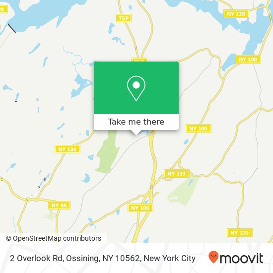 2 Overlook Rd, Ossining, NY 10562 map